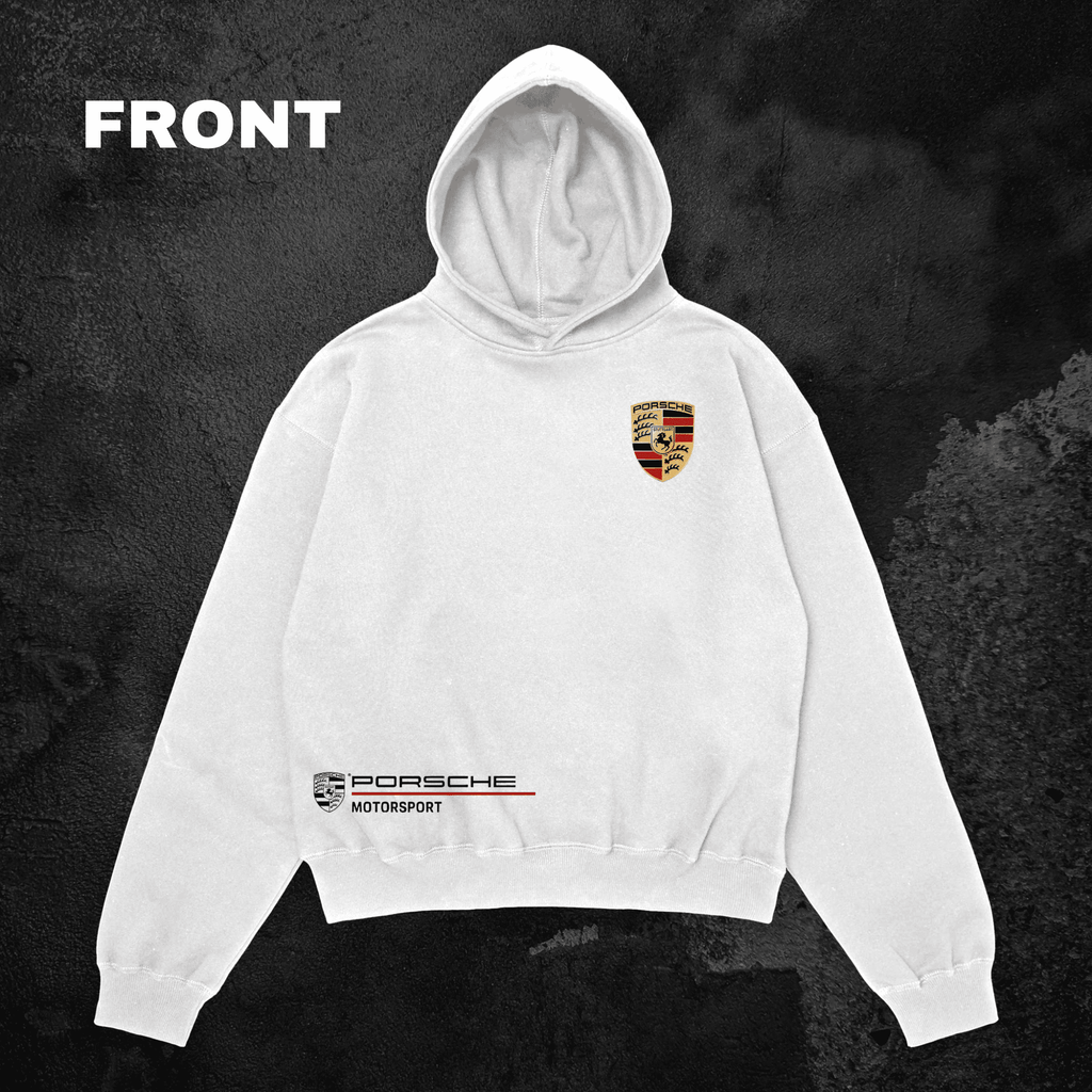 Porsche 911 GT3 Hoodie (White) - HavenWear