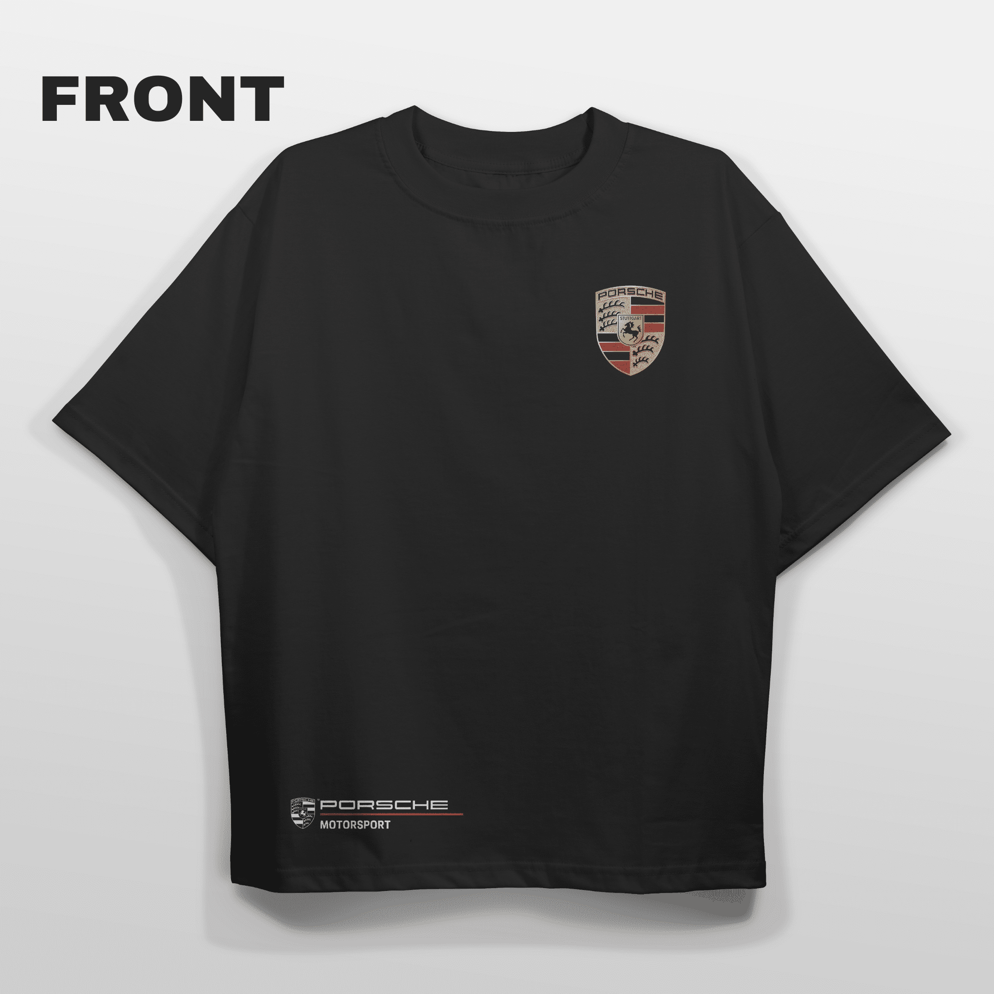 Porsche 911 GT3 Oversized T-shirt (Black) - HavenWear
