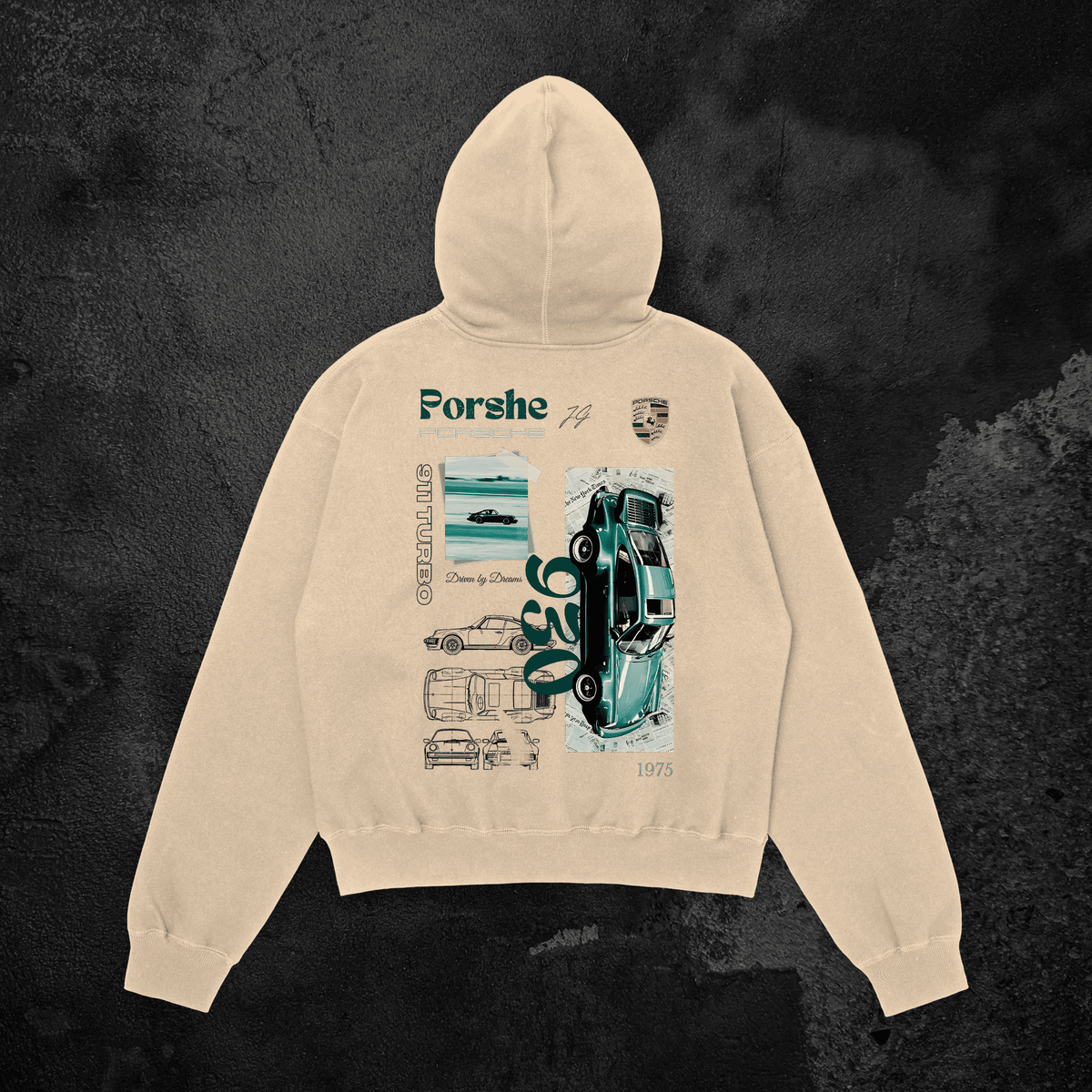 Porsche 930 Oversized Hoodie - HavenWear