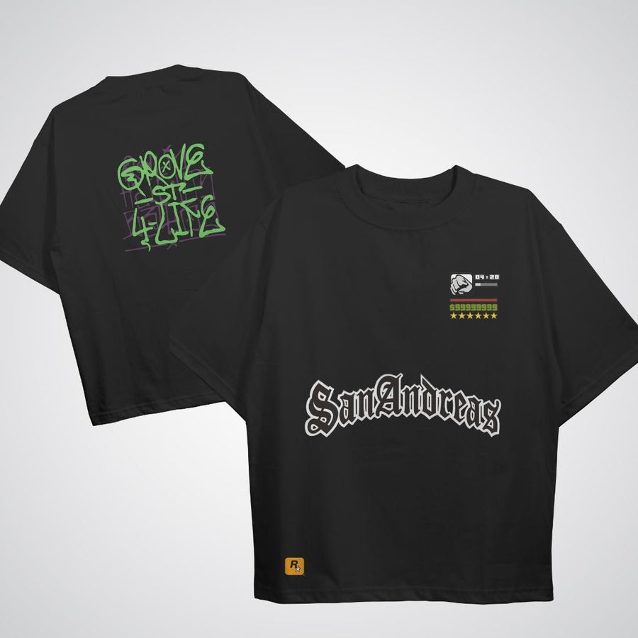San Andreas Oversized T-shirt - HavenWear