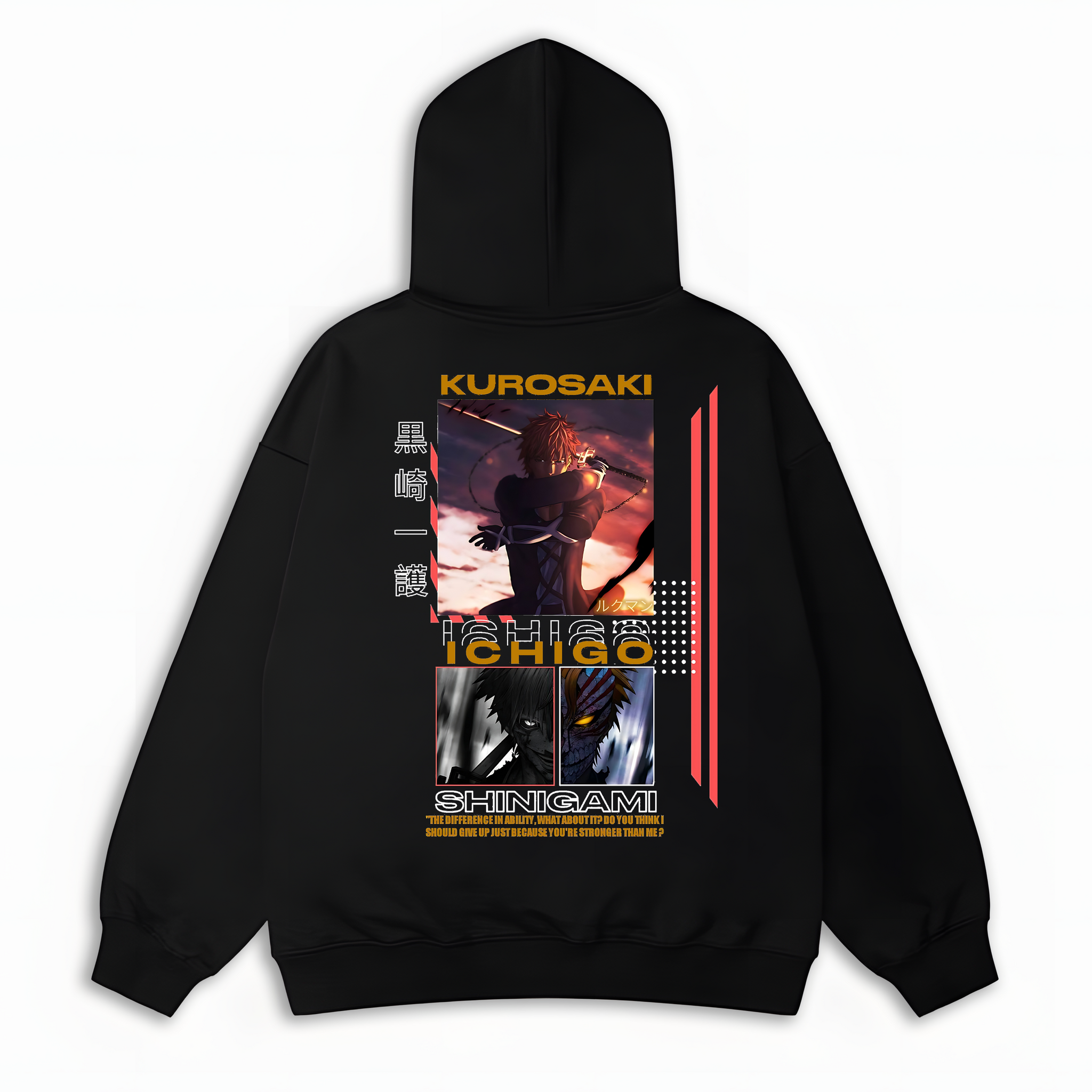 Kurosaki Ichigo Oversized Hoodie