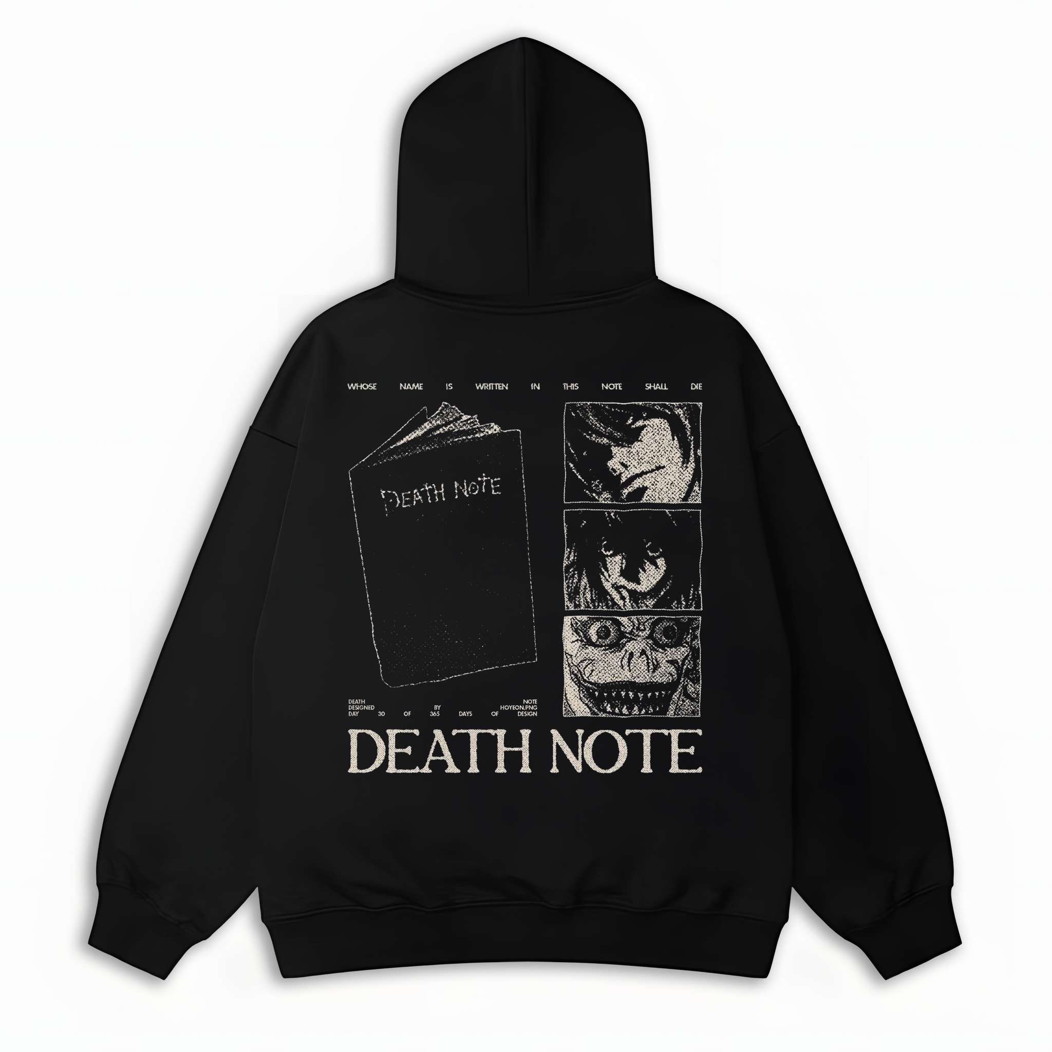 Death Note Oversized Hoodie