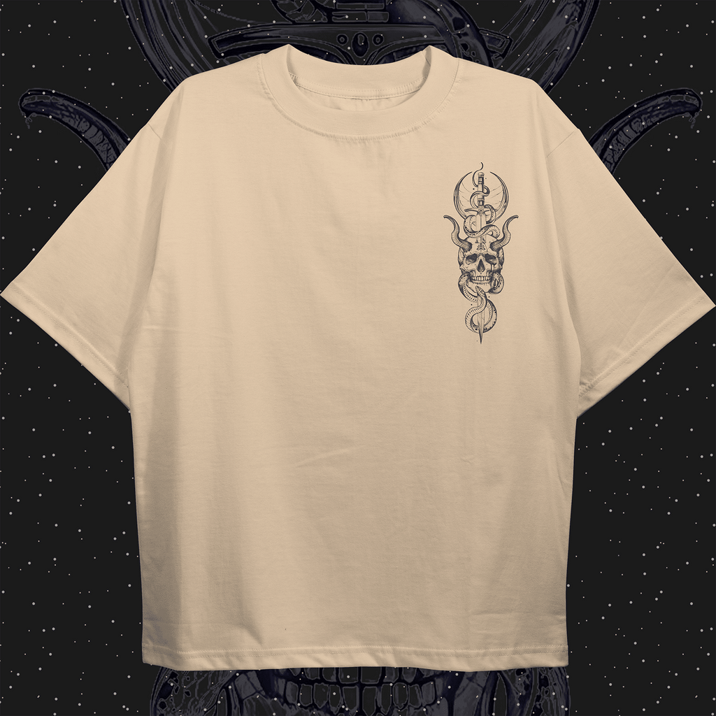 Skull and Dagger Oversized T-shirt - HavenWear