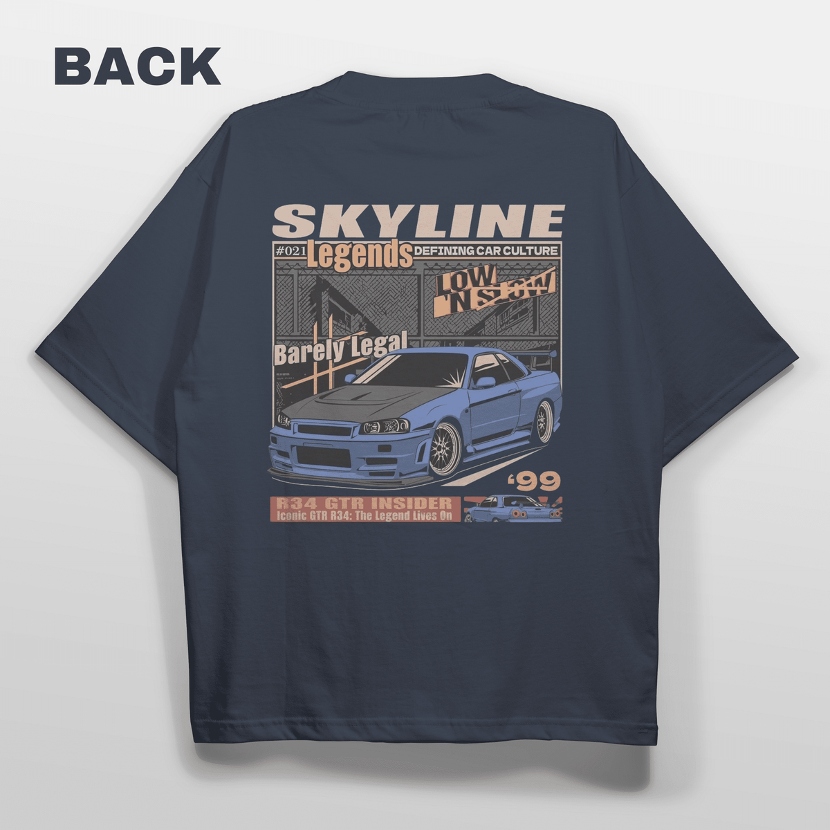 Skyline Oversized T-shirt - HavenWear