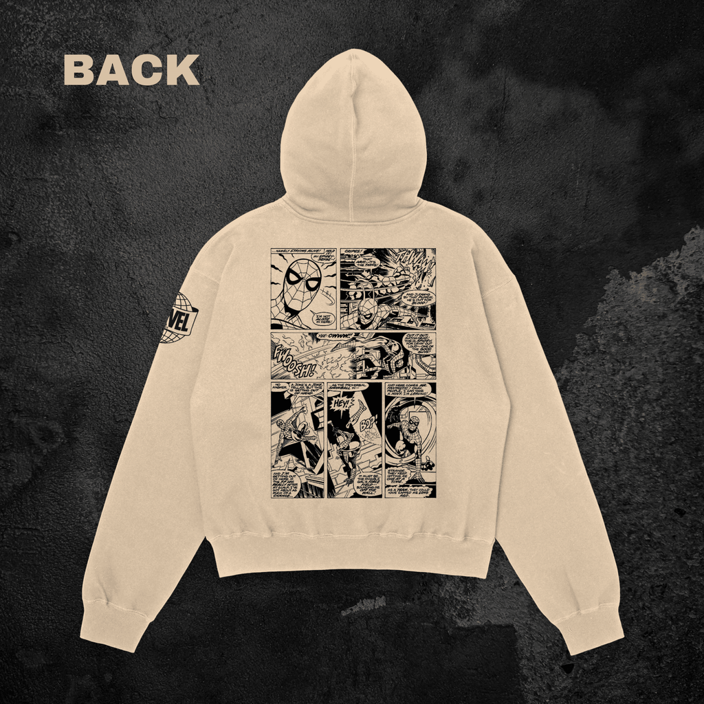 Spiderman Comic Style Oversized Hoodie - HavenWear