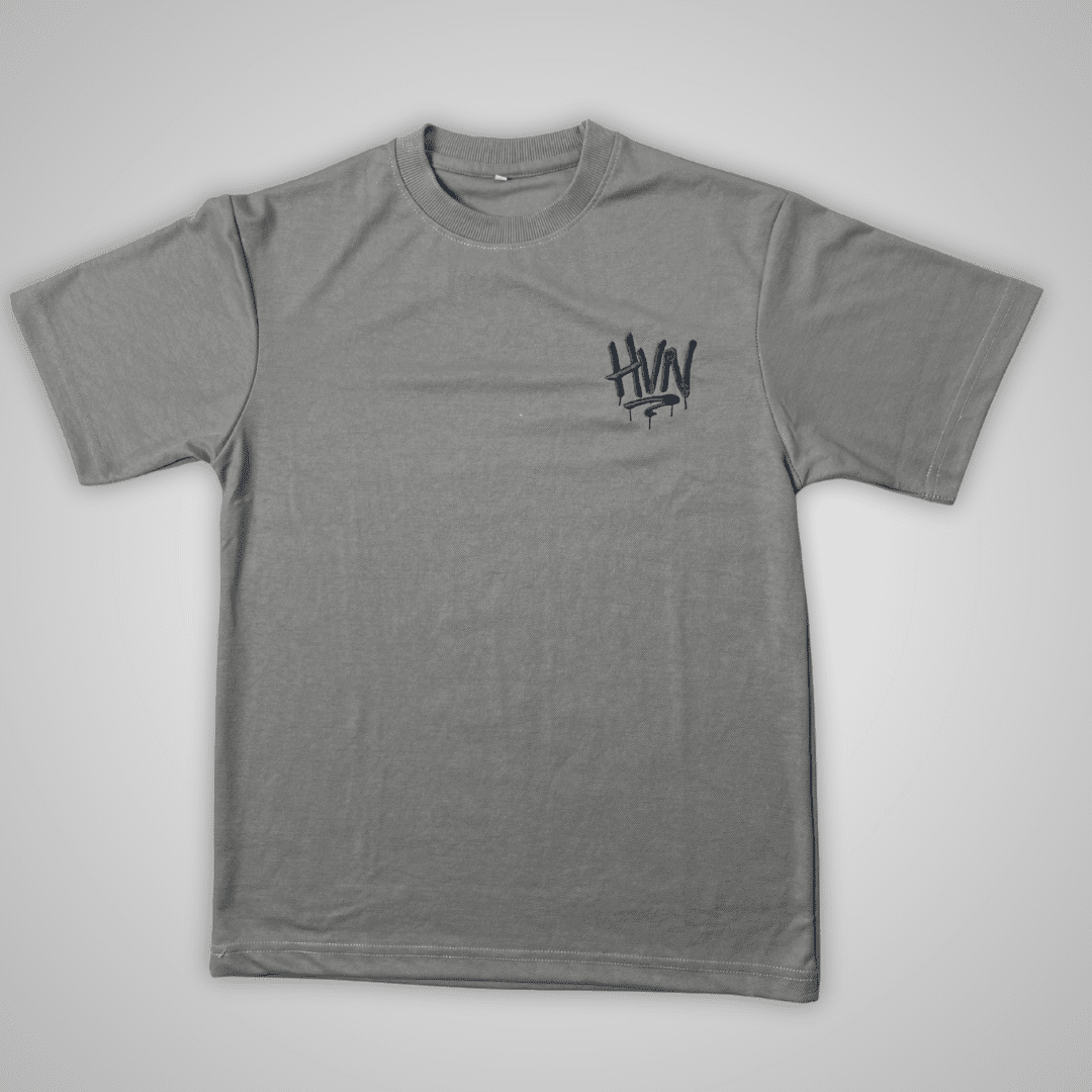 Steel Grey Essential Oversize Tee - HavenWear