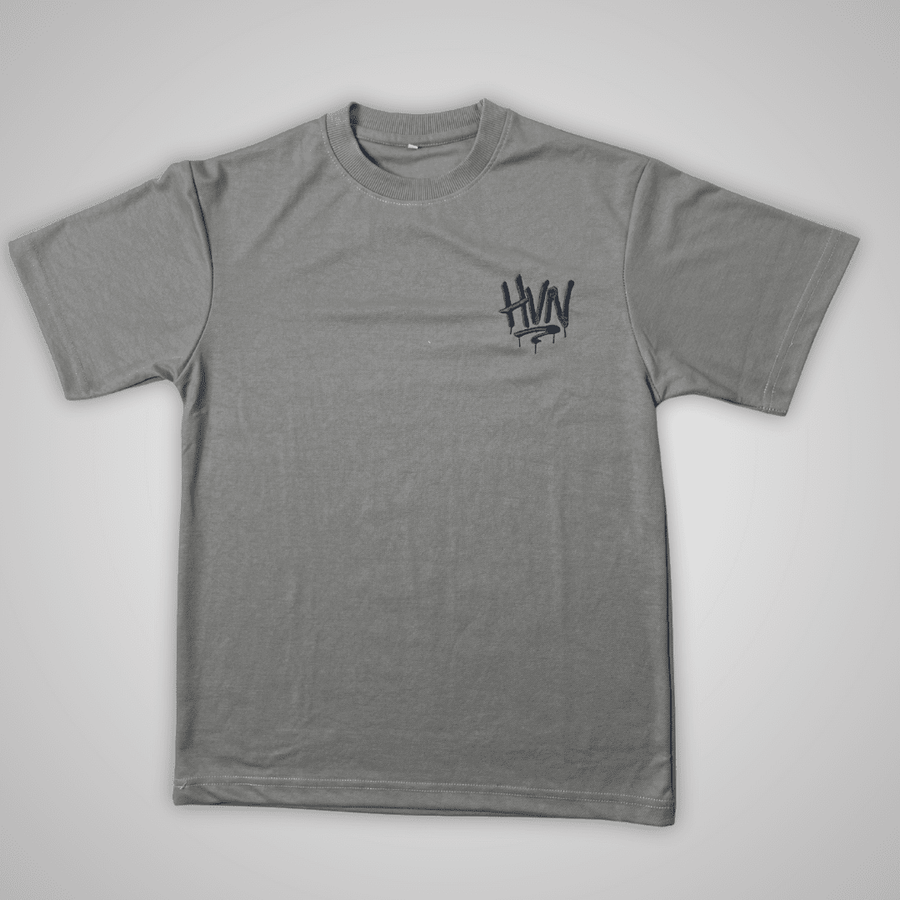 Steel Grey Essential Oversize Tee - HavenWear