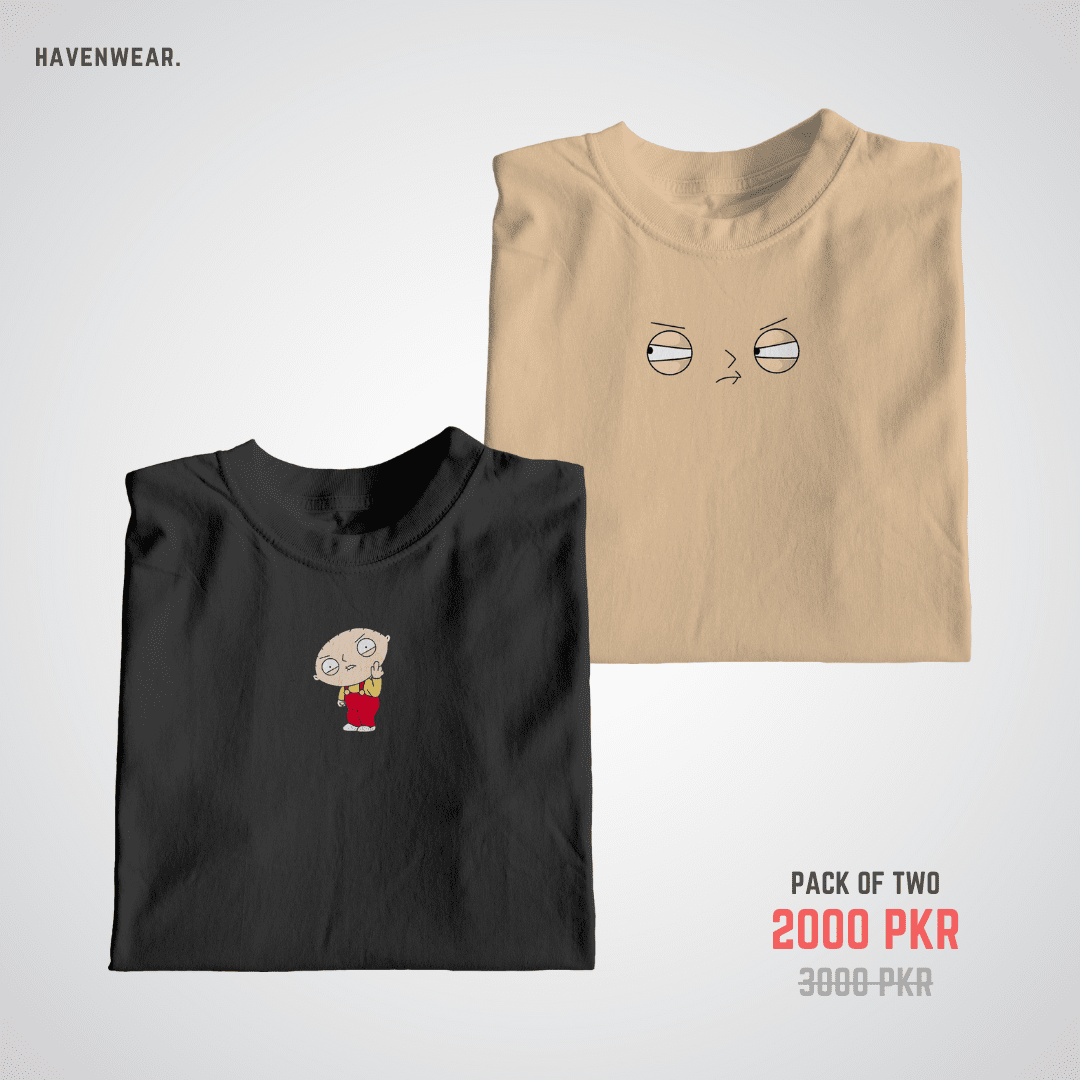 Stewie (Pack of Two) - HavenWear