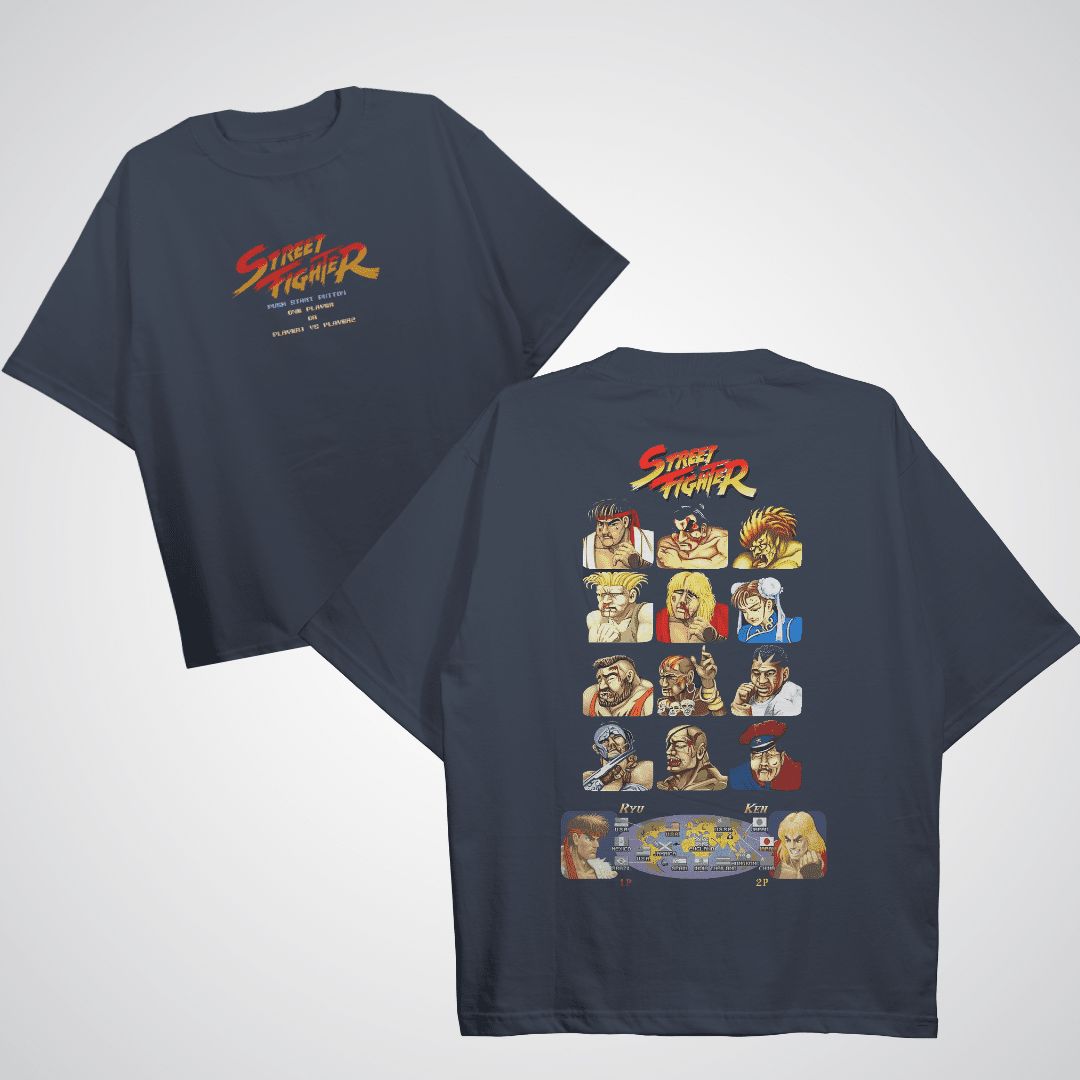 Streetfighter Oversized T-shirt - HavenWear