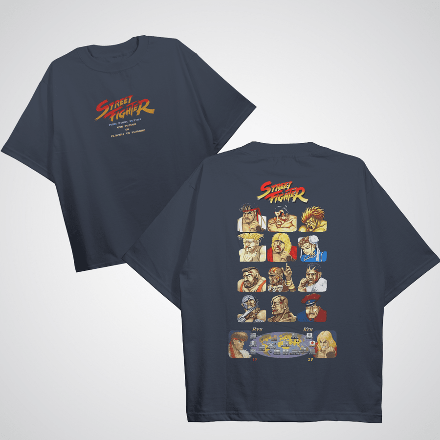 Streetfighter Oversized T-shirt - HavenWear