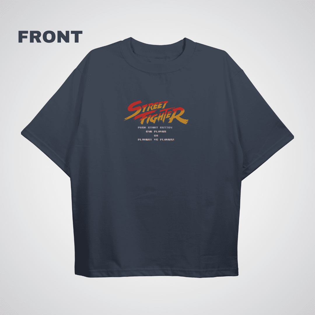 Streetfighter Oversized T-shirt - HavenWear