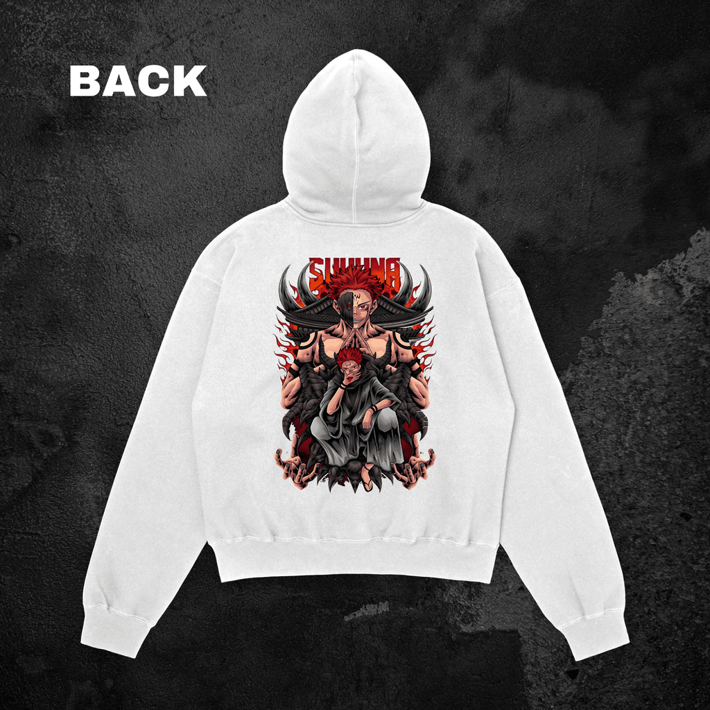 Sukuna ll Oversized Hoodie - HavenWear