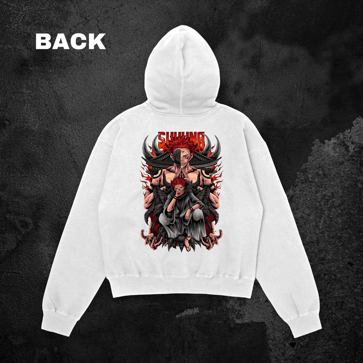 Sukuna ll Oversized Hoodie - HavenWear