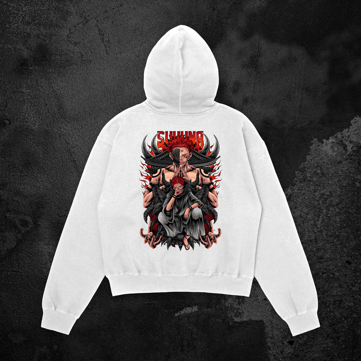 Sukuna ll Oversized Hoodie - HavenWear