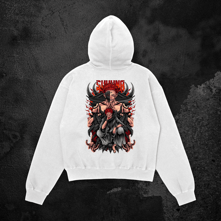 Sukuna ll Oversized Hoodie - HavenWear