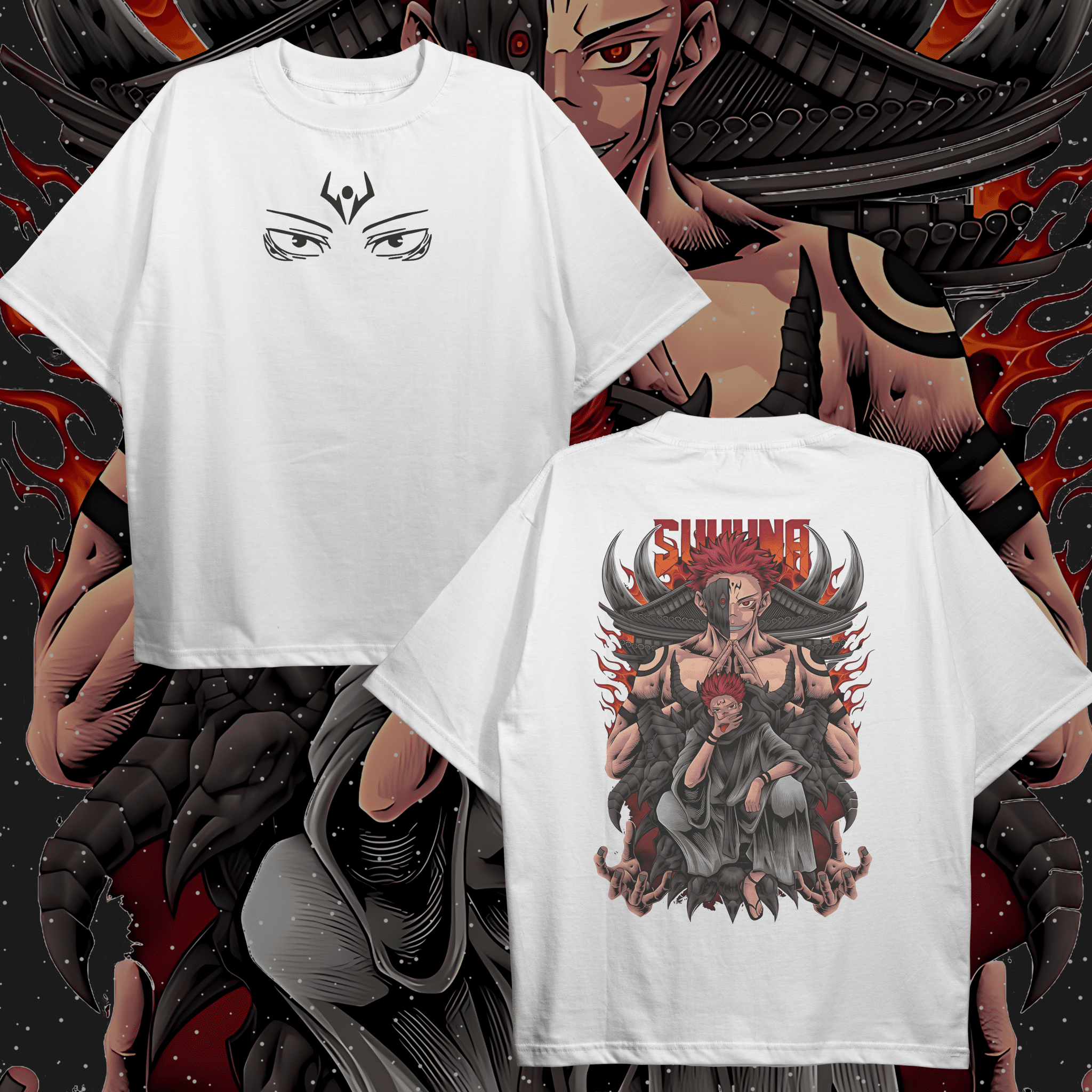 Sukuna ll Oversized T-shirt - HavenWear