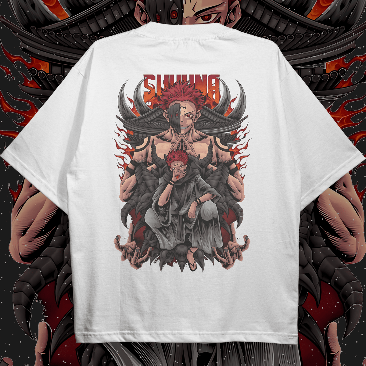 Sukuna ll Oversized T-shirt - HavenWear