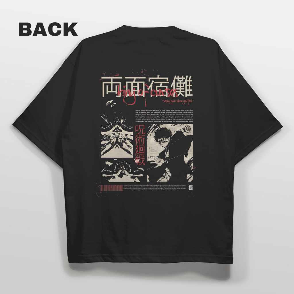 SUKUNA lll Oversized T-shirt - HavenWear