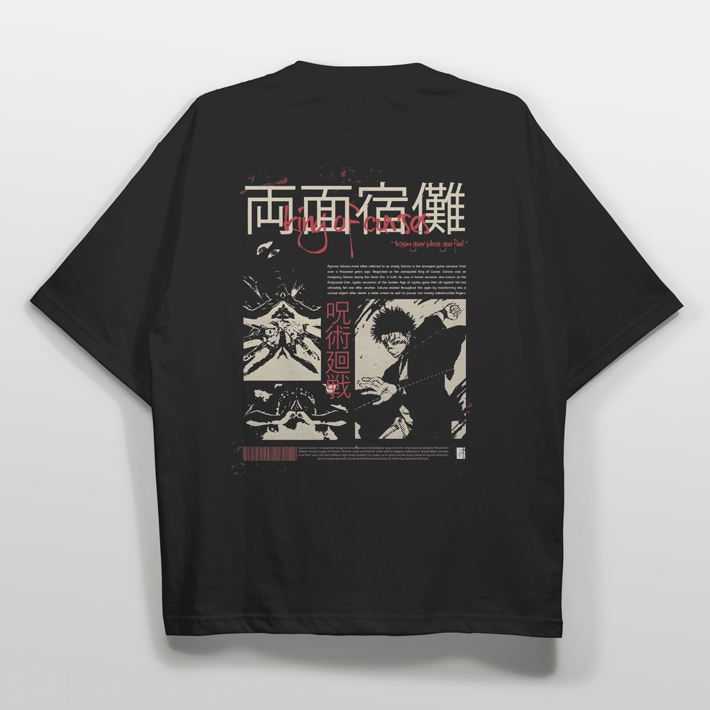 SUKUNA lll Oversized T-shirt - HavenWear