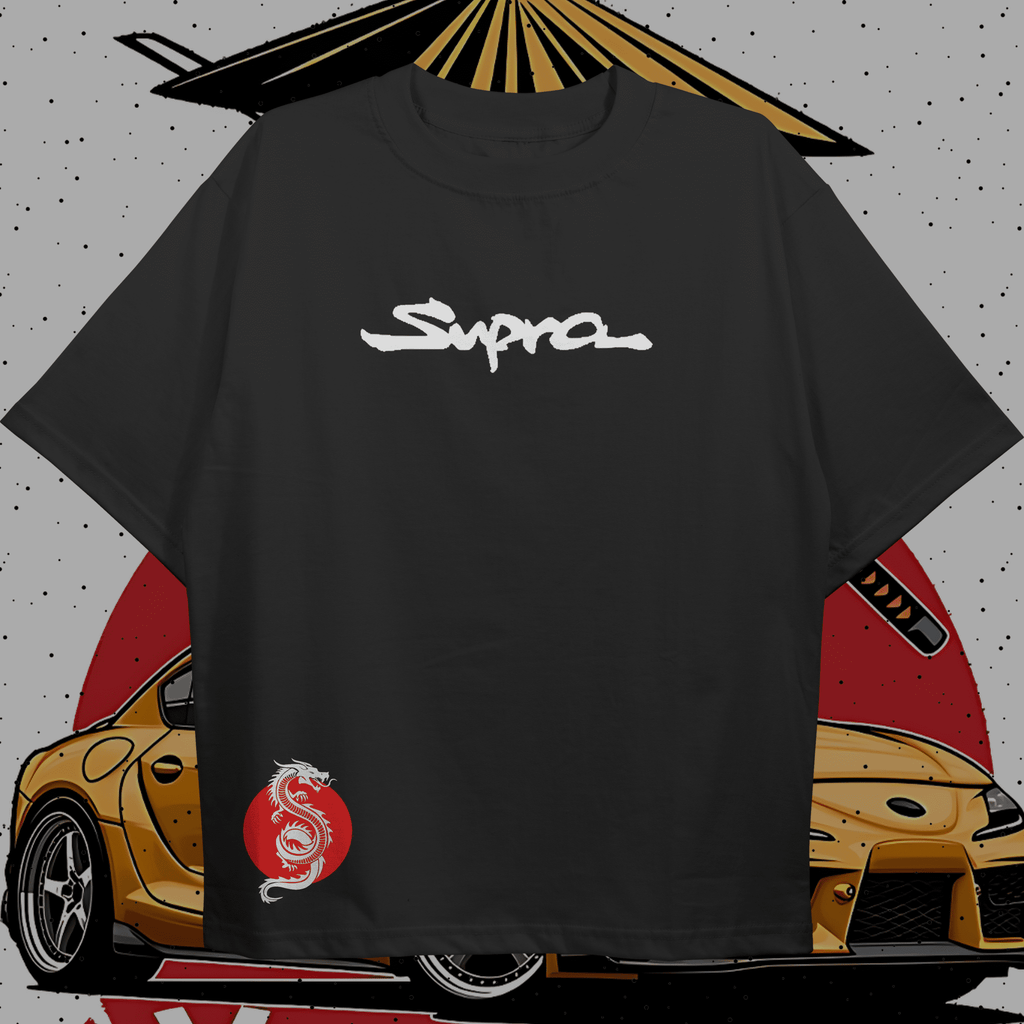 Supra Dragon Oversized T-shirt - HavenWear