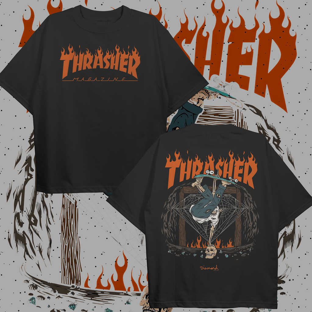Thrasher Oversized T-shirt - HavenWear