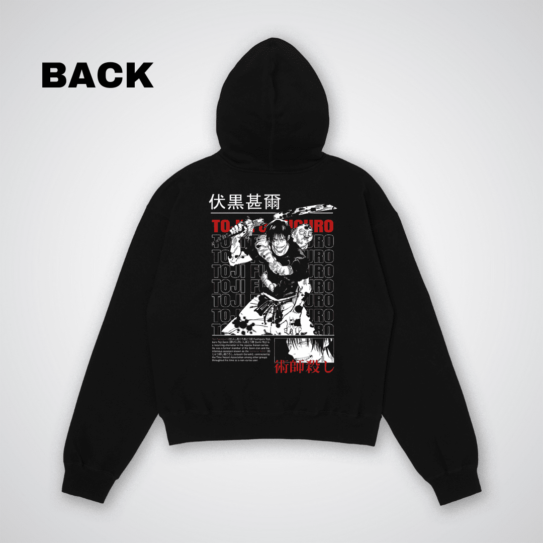 Toji Fushiguro Oversized Hoodie - HavenWear