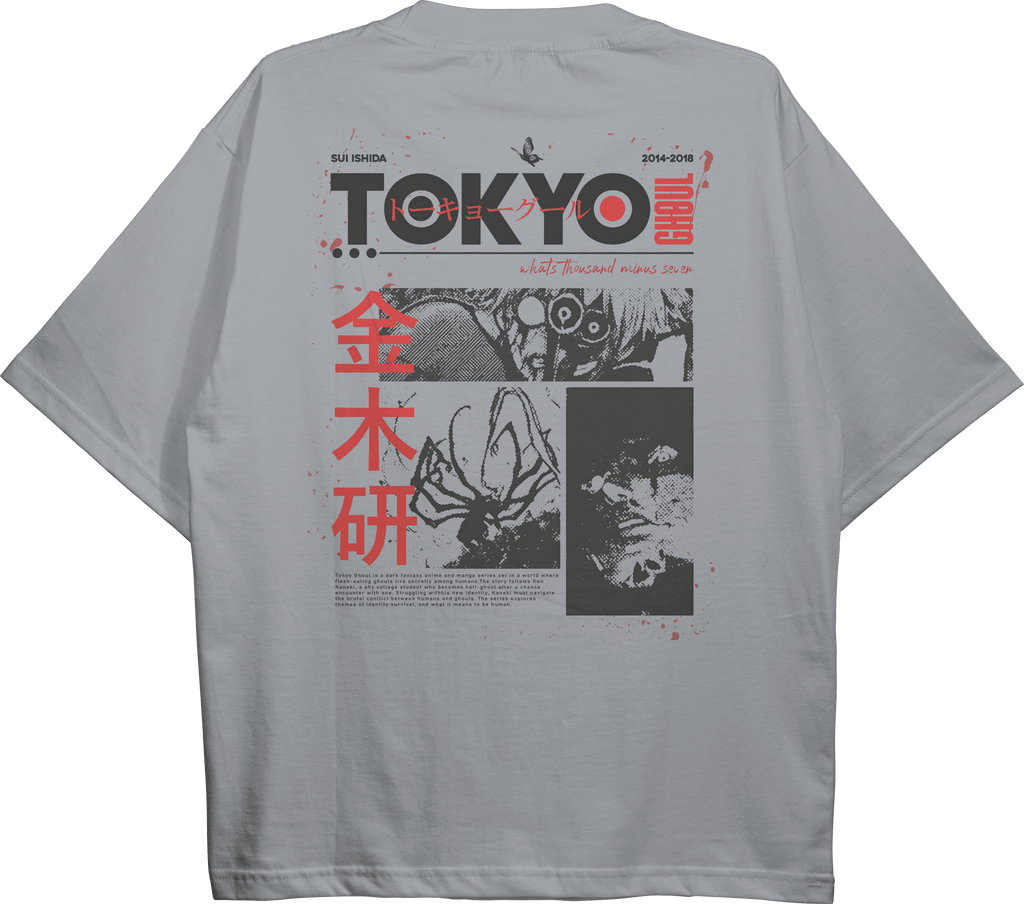 Tokyo Ghoul Oversized T-shirt - HavenWear