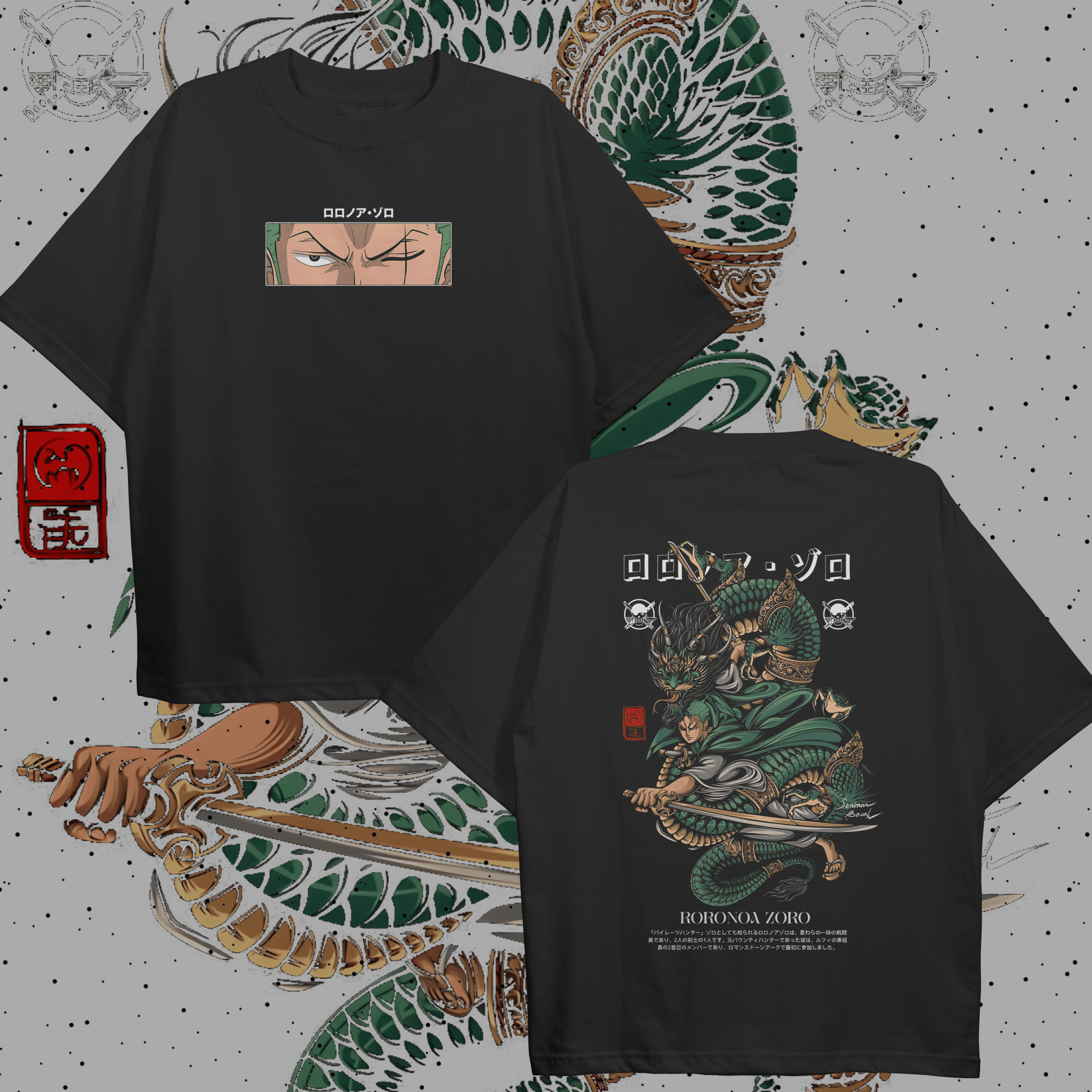 ZORO ll Oversized T-shirt - HavenWear