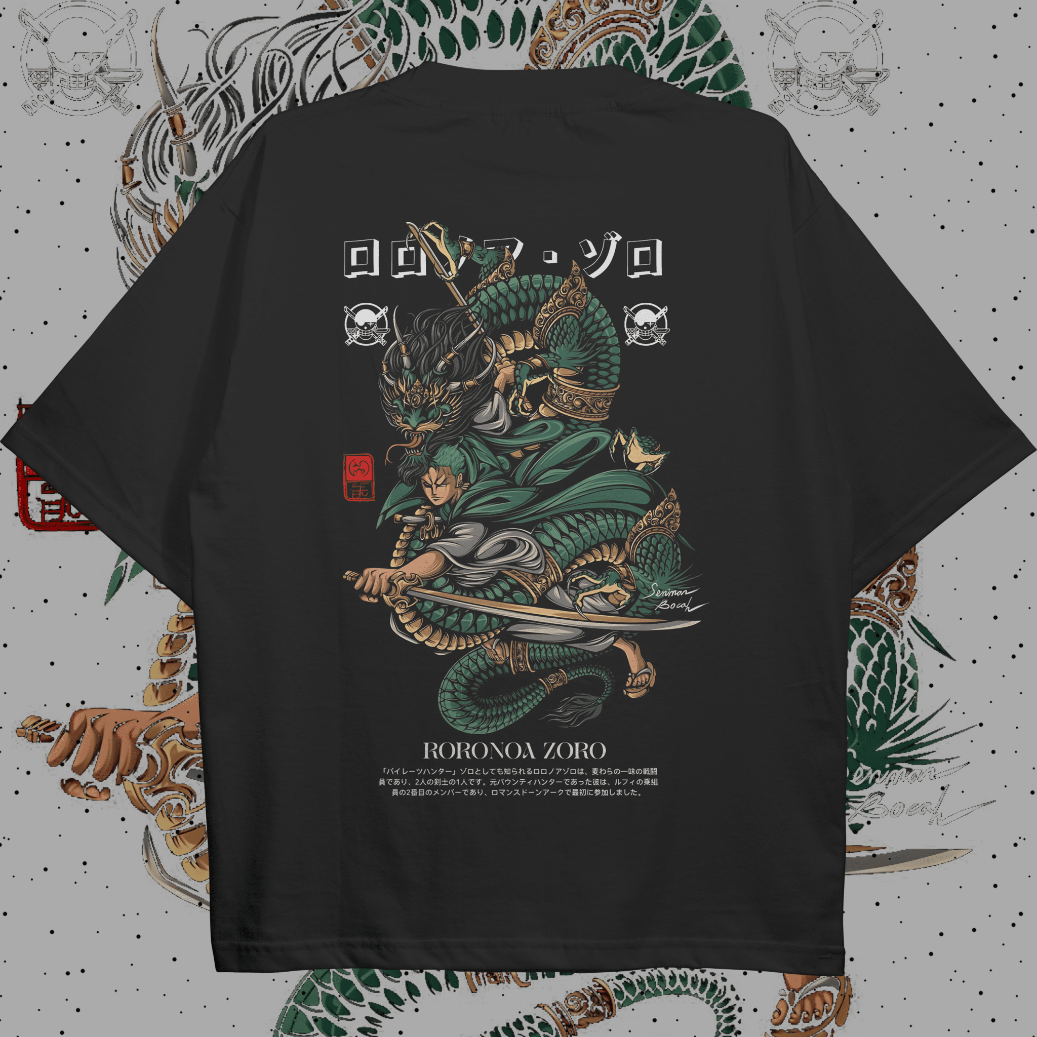 ZORO ll Oversized T-shirt - HavenWear